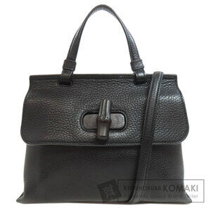 Gucci Bamboo Daily Handbag Leather